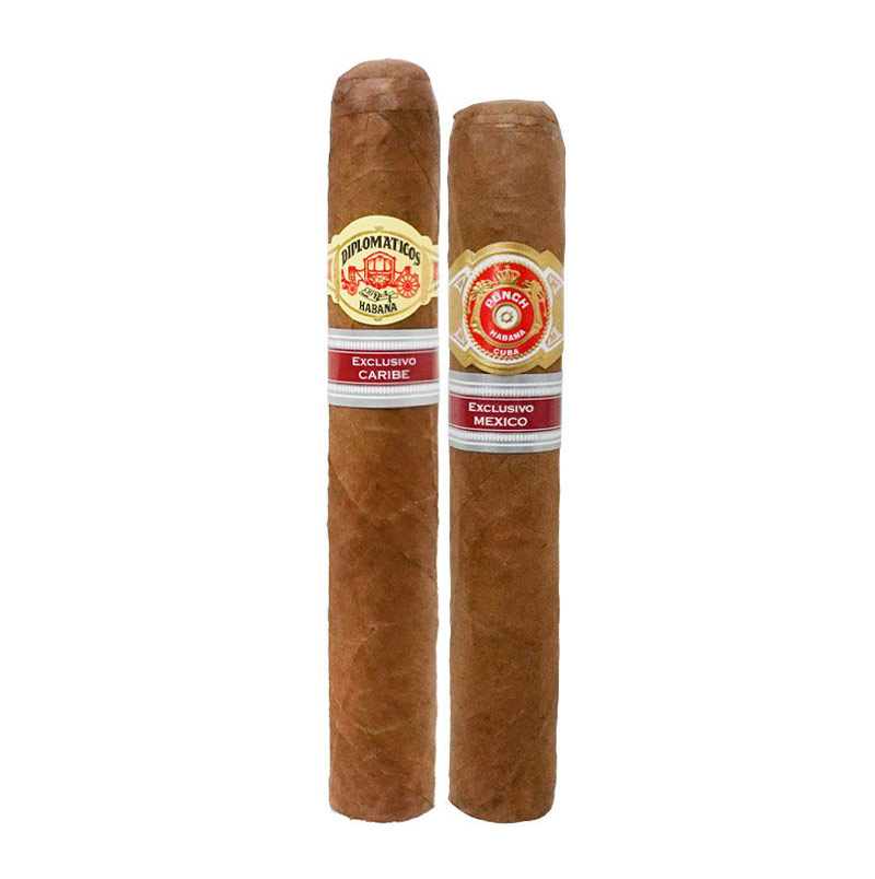 3 sticks each of Diplomaticos Reserva Exclusiva El Caribe & Punch Duke Edicion Regional Mexico