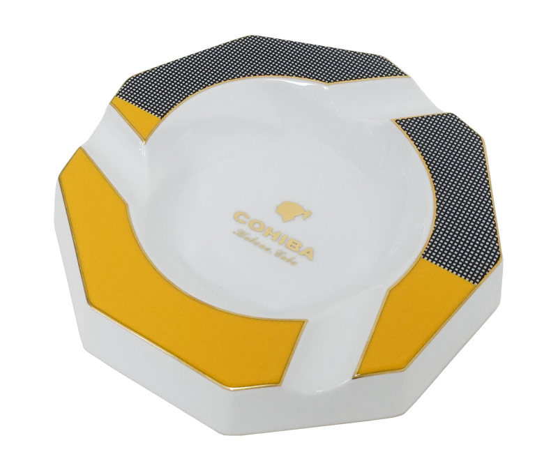 Individual Cohiba Porcelain Ashtray - 3 Cigars