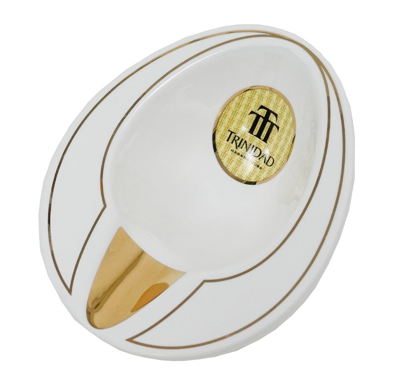 Individual Trinidad Porcelain Ashtray