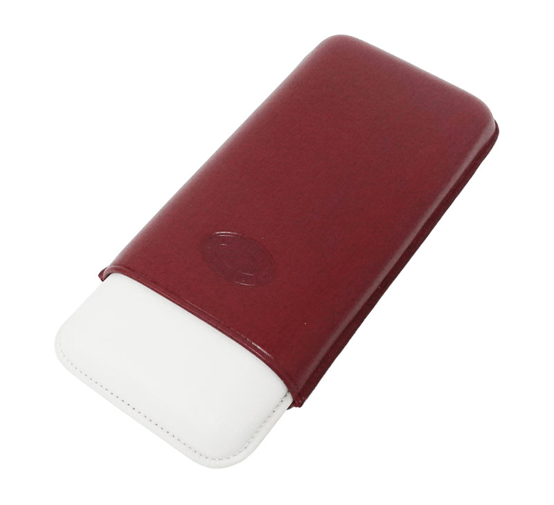 Leather Cigar Case Romeo Y Julieta Adjustable - 3 cigars